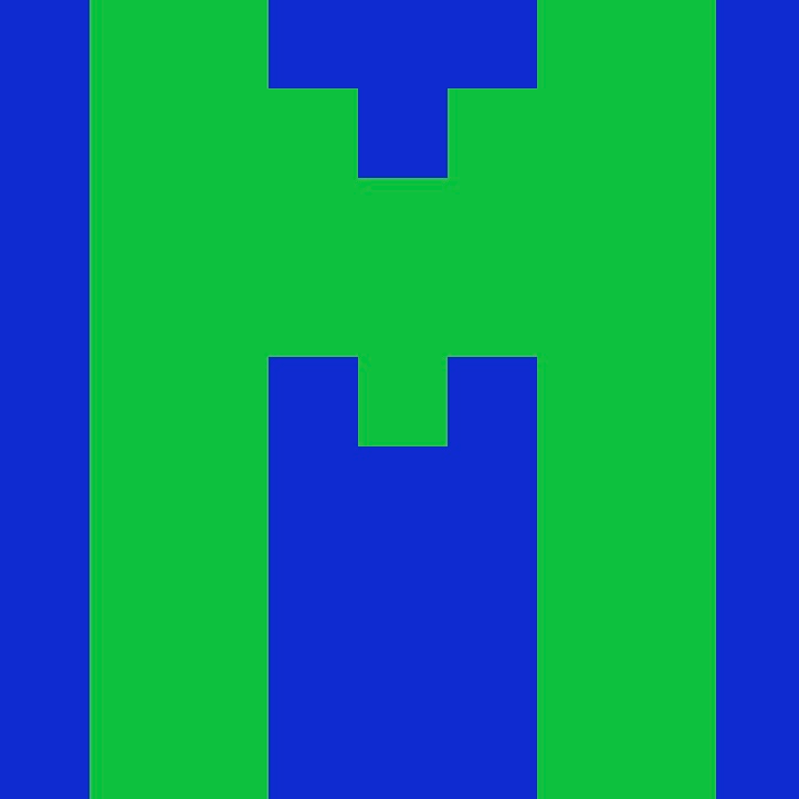 Personalized Letter Cube Art - Letter M