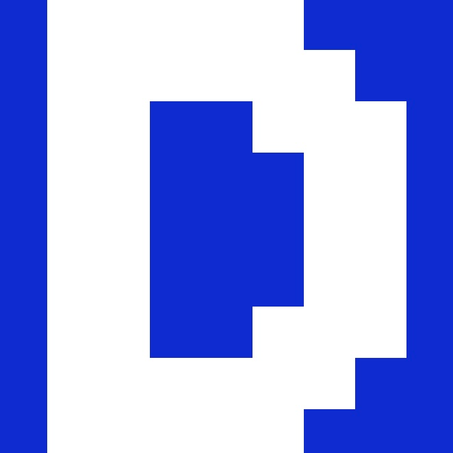 Personalized Letter Cube Art - Letter D