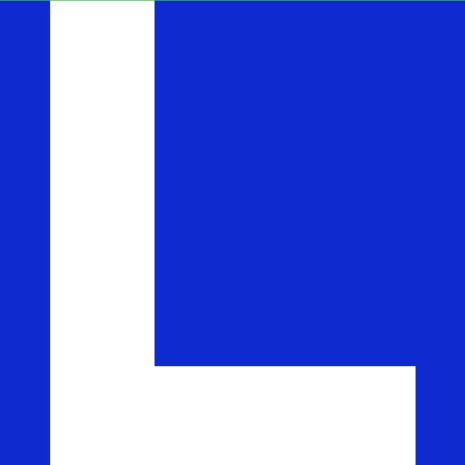 Personalized Letter Cube Art - Letter L