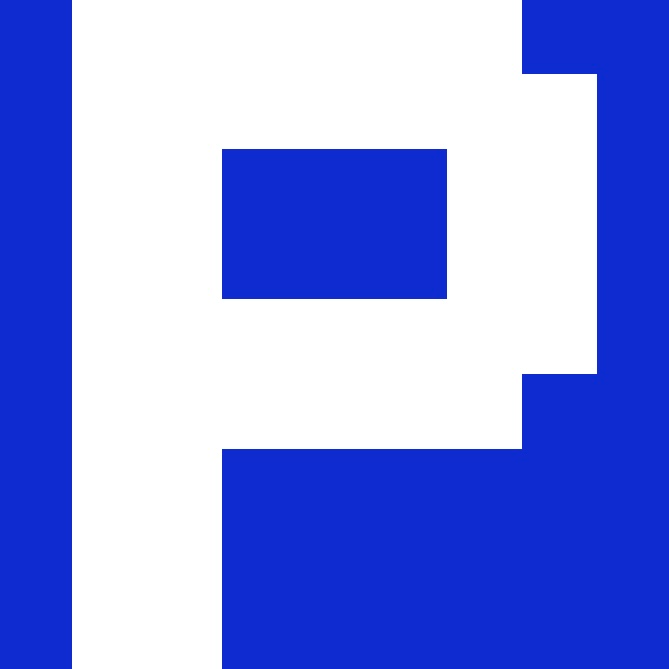 Personalized Letter Cube Art - Letter P