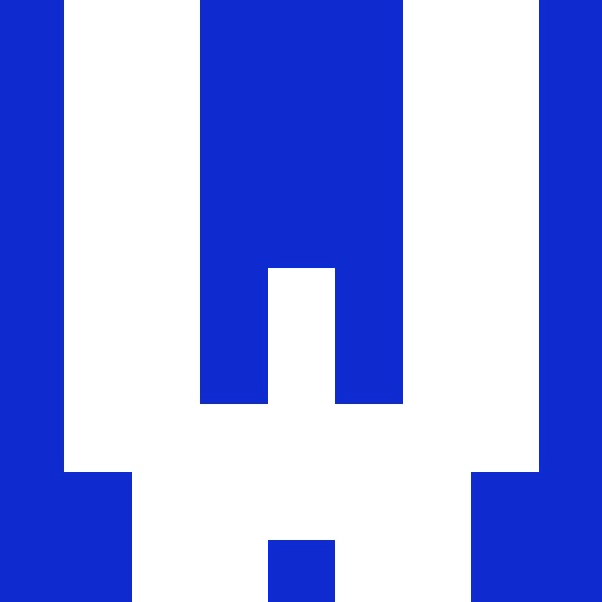 Personalized Letter Cube Art - Letter W