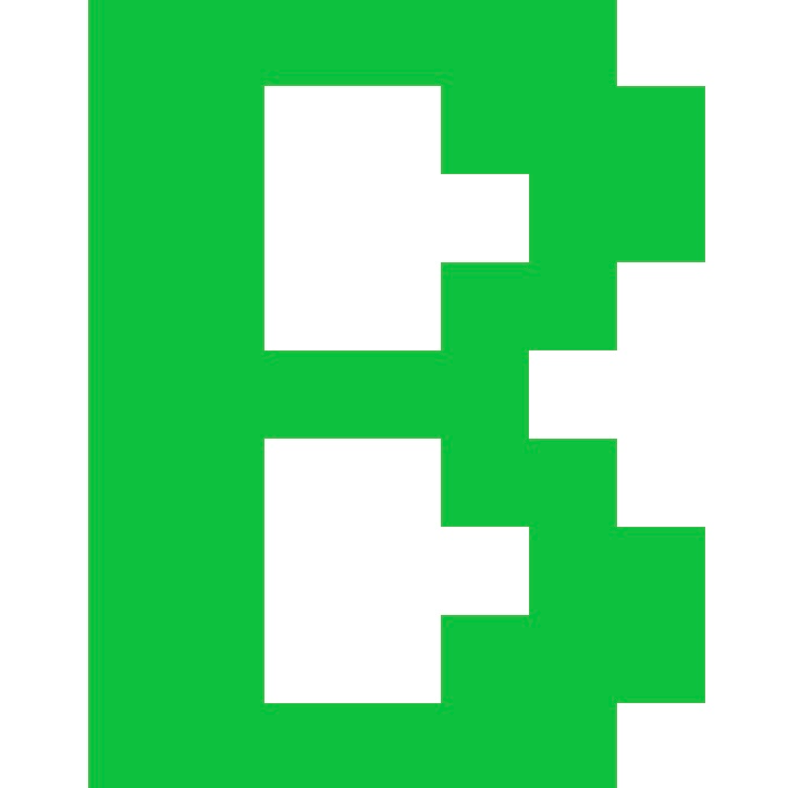 Personalized Letter Cube Art - Letter B