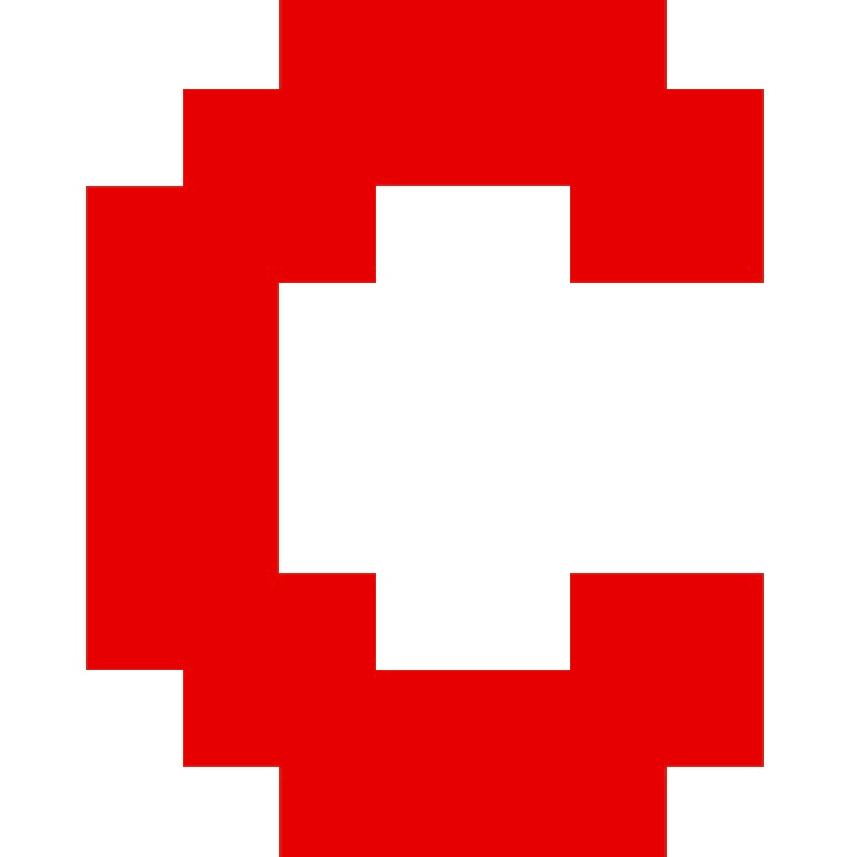 Personalized Letter Cube Art - Letter C