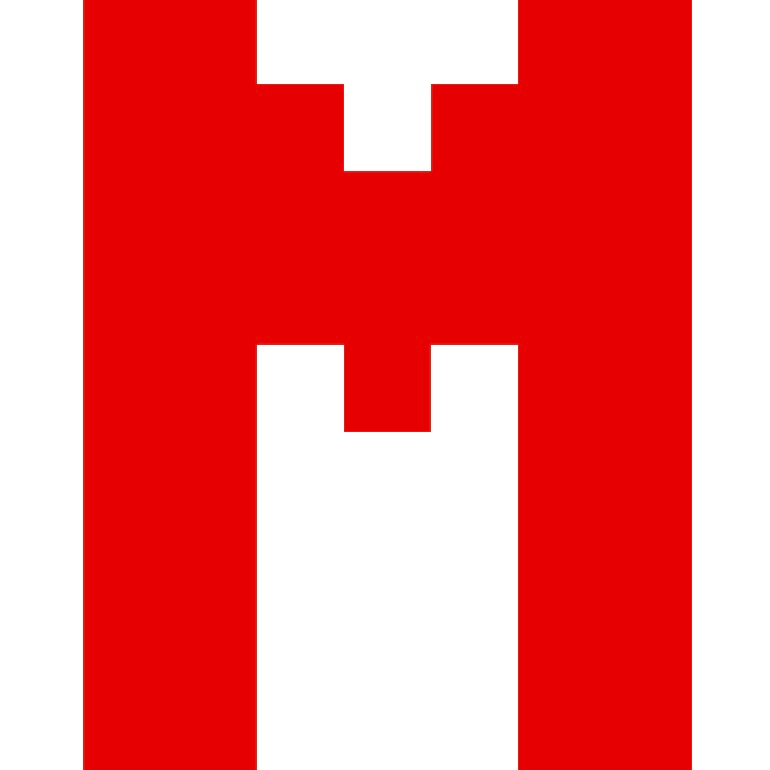 Personalized Letter Cube Art - Letter M
