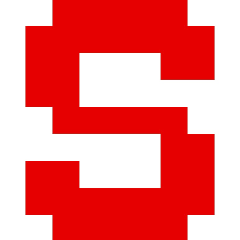 Personalized Letter Cube Art - Letter S