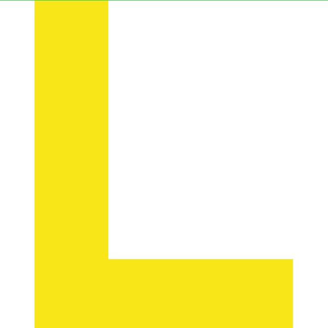 Personalized Letter Cube Art - Letter L