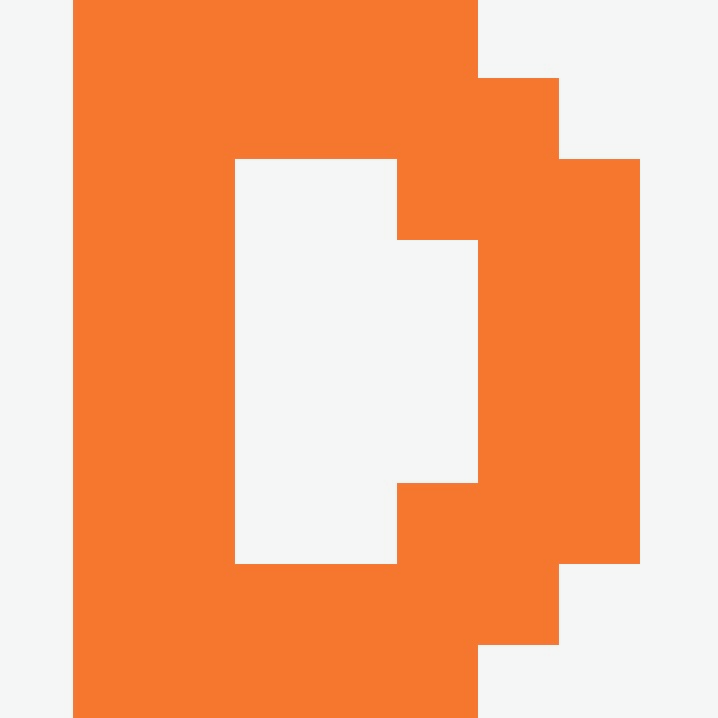 Personalized Letter Cube Art - Letter D