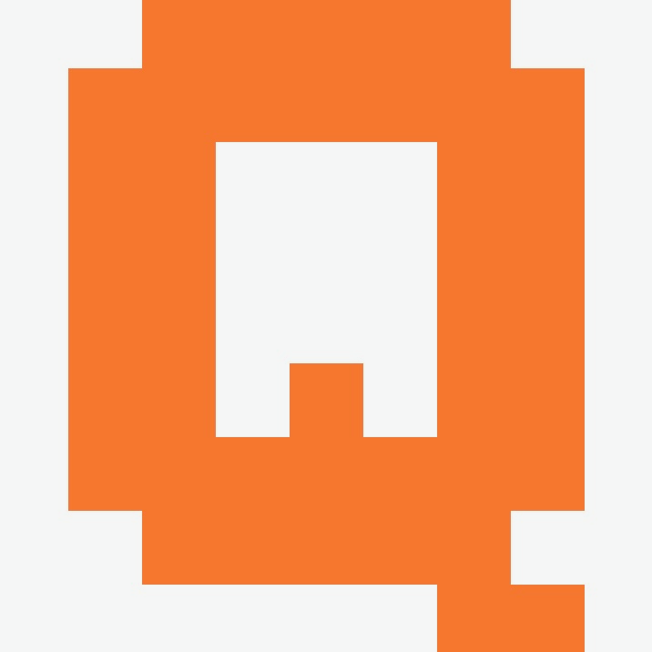 Personalized Letter Cube Art - Letter Q