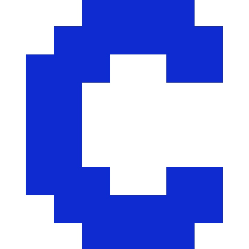 Personalized Letter Cube Art - Letter C