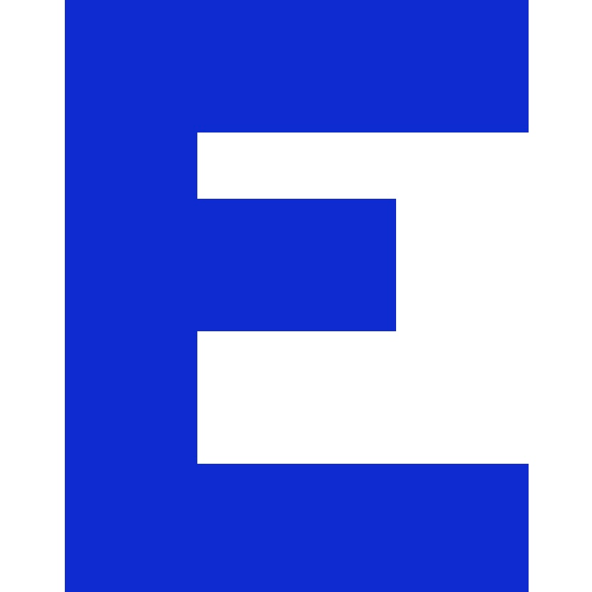 Personalized Letter Cube Art - Letter E