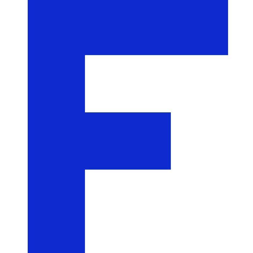 Personalized Letter Cube Art - Letter F
