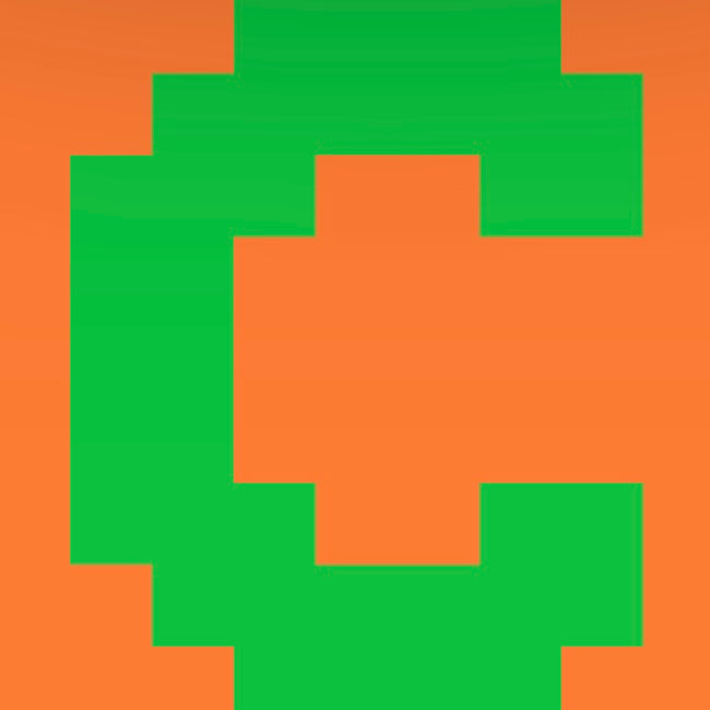 Personalized Letter Cube Art - Letter C