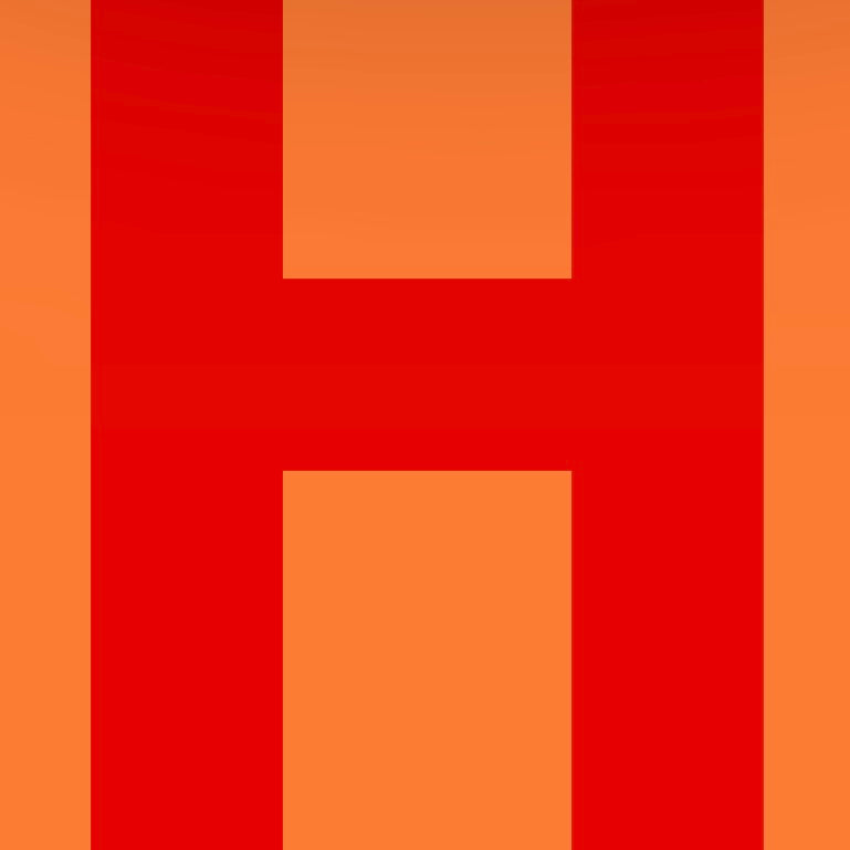 Personalized Letter Cube Art - Letter H