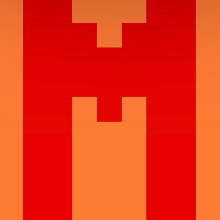 Personalized Letter Cube Art - Letter M