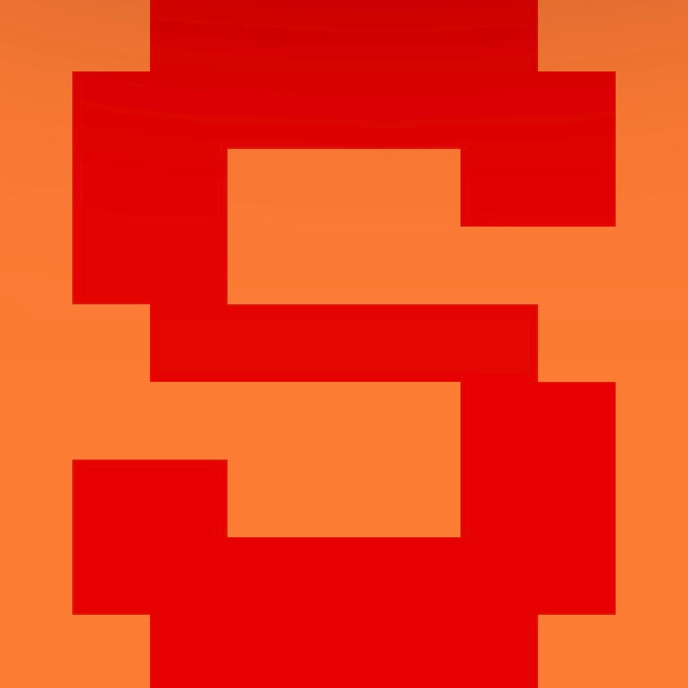 Personalized Letter Cube Art - Letter S