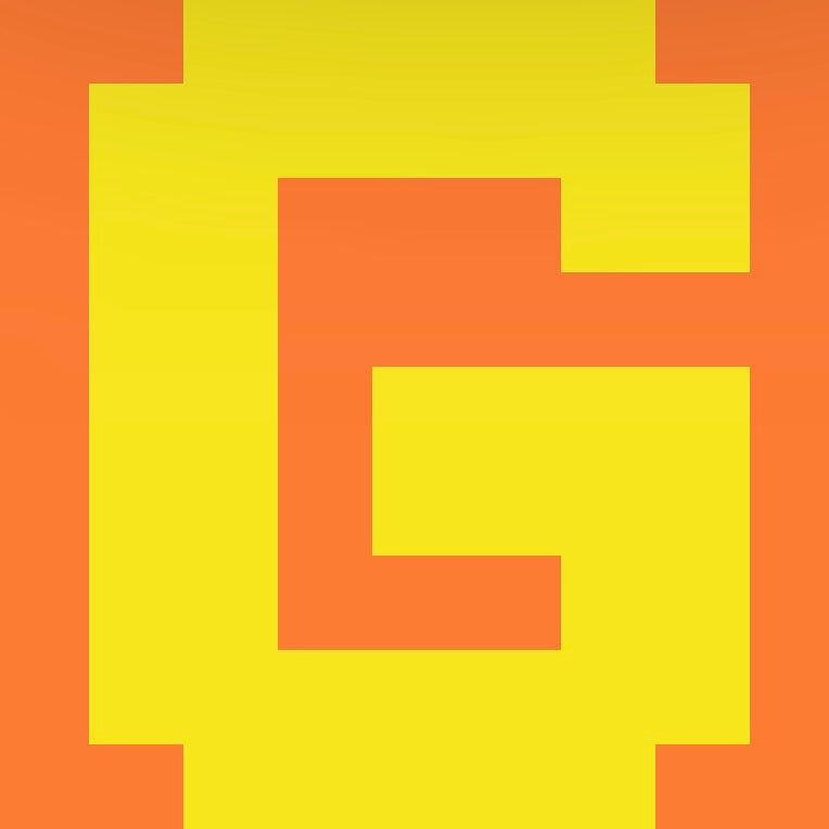 Personalized Letter Cube Art - Letter G