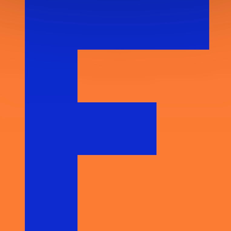 Personalized Letter Cube Art - Letter F