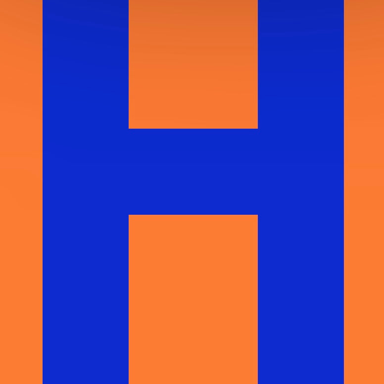 Personalized Letter Cube Art - Letter H