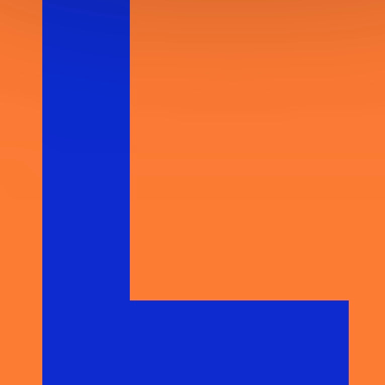 Personalized Letter Cube Art - Letter L