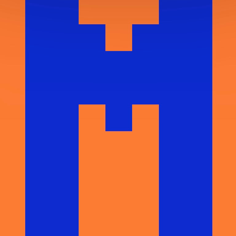 Personalized Letter Cube Art - Letter M