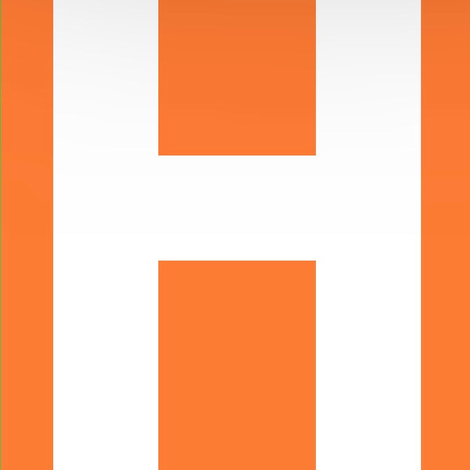 Personalized Letter Cube Art - Letter H