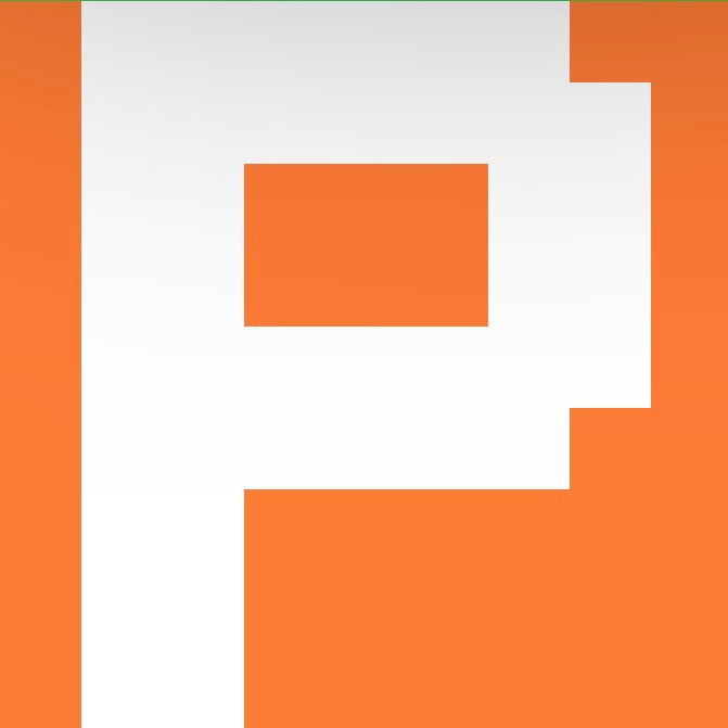 Personalized Letter Cube Art - Letter P