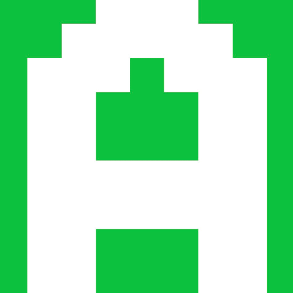 Personalized Letter Cube Art - Letter A