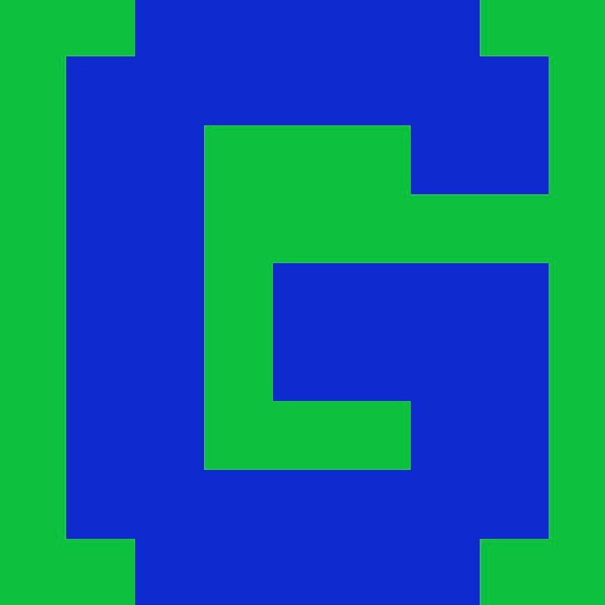 Personalized Letter Cube Art - Letter G