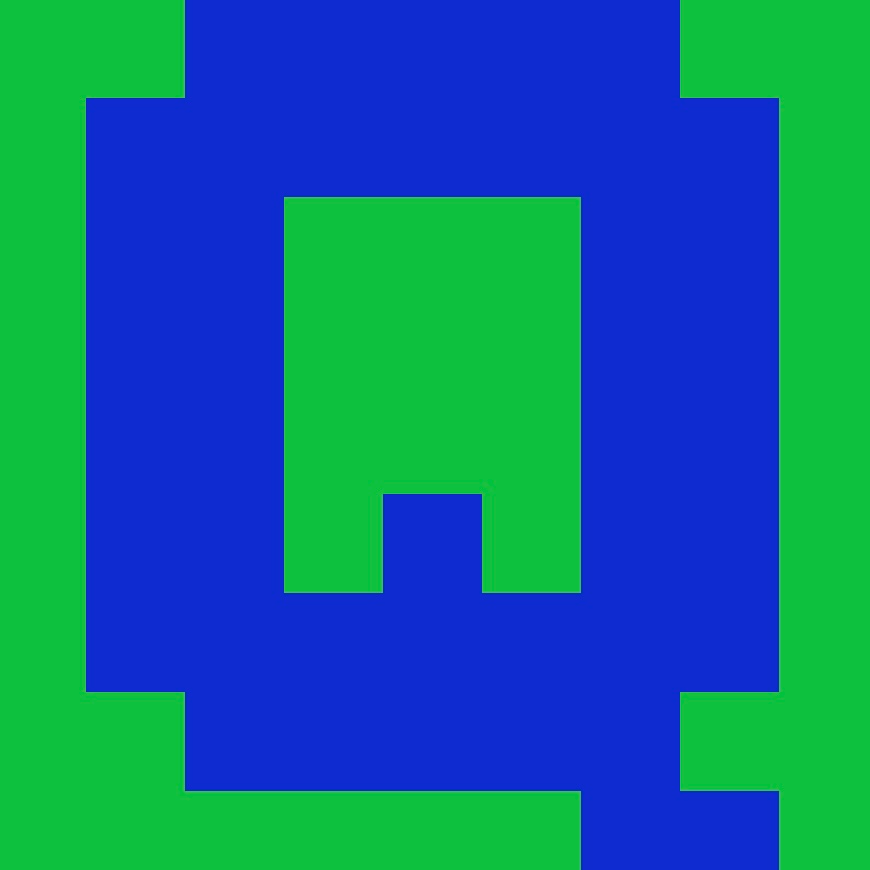 Personalized Letter Cube Art - Letter Q