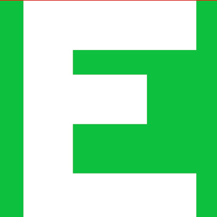 Personalized Letter Cube Art - Letter E