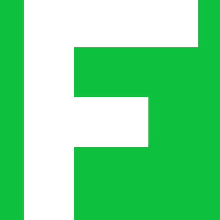 Personalized Letter Cube Art - Letter F