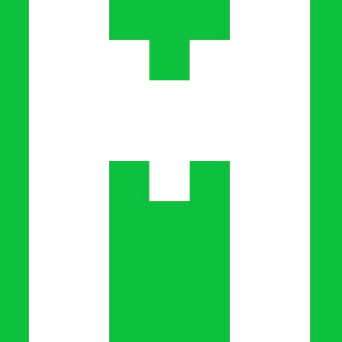Personalized Letter Cube Art - Letter M