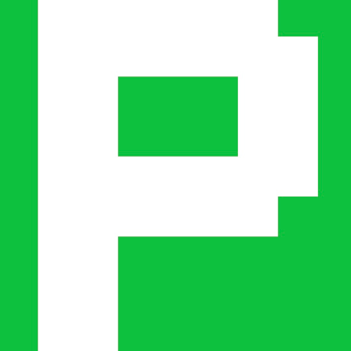 Personalized Letter Cube Art - Letter P