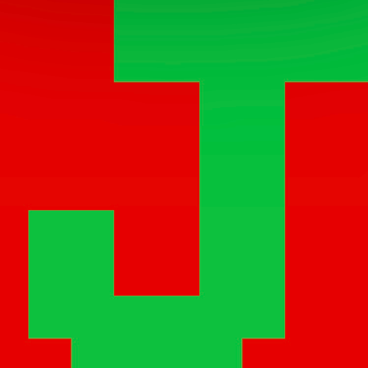 Personalized Letter Cube Art - Letter J