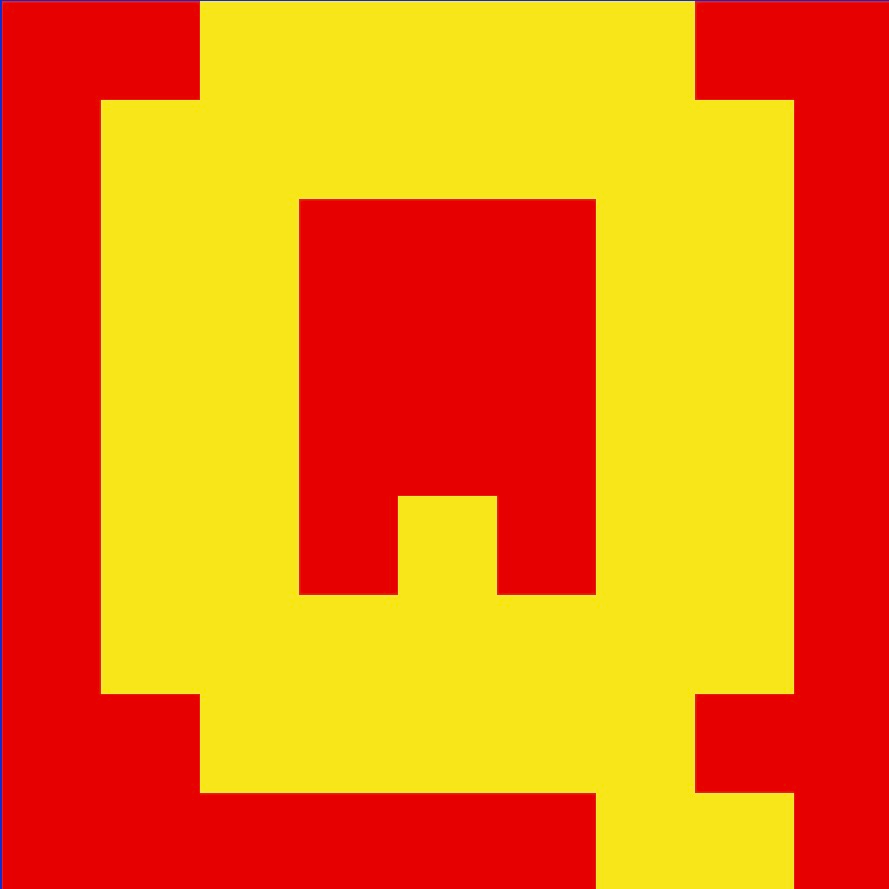 Personalized Letter Cube Art - Letter Q