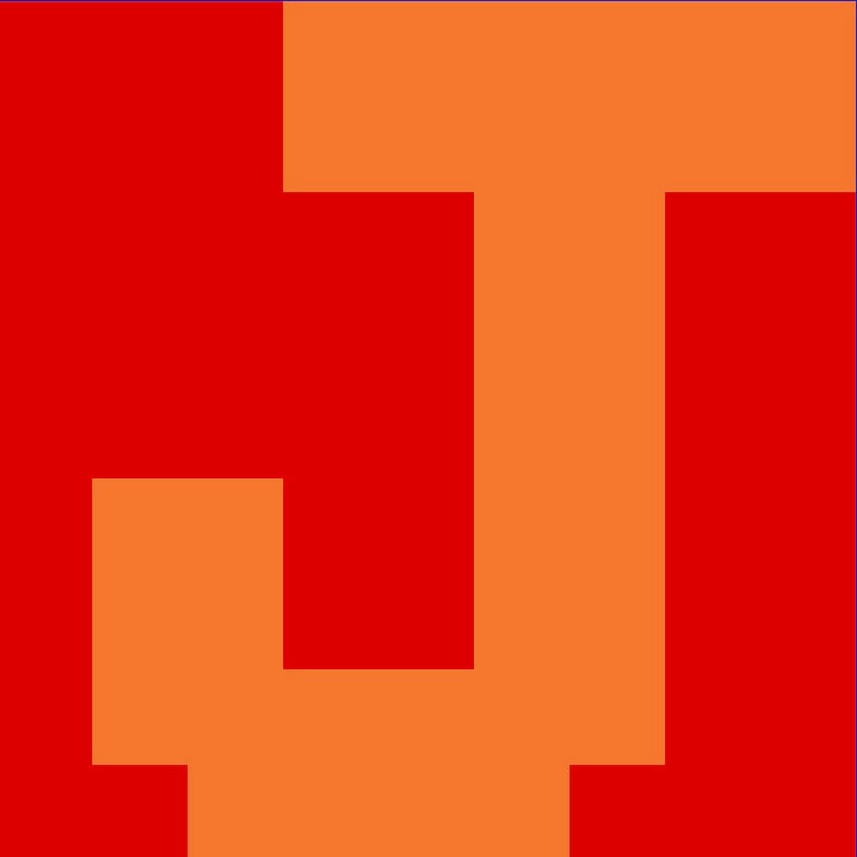 Personalized Letter Cube Art - Letter J