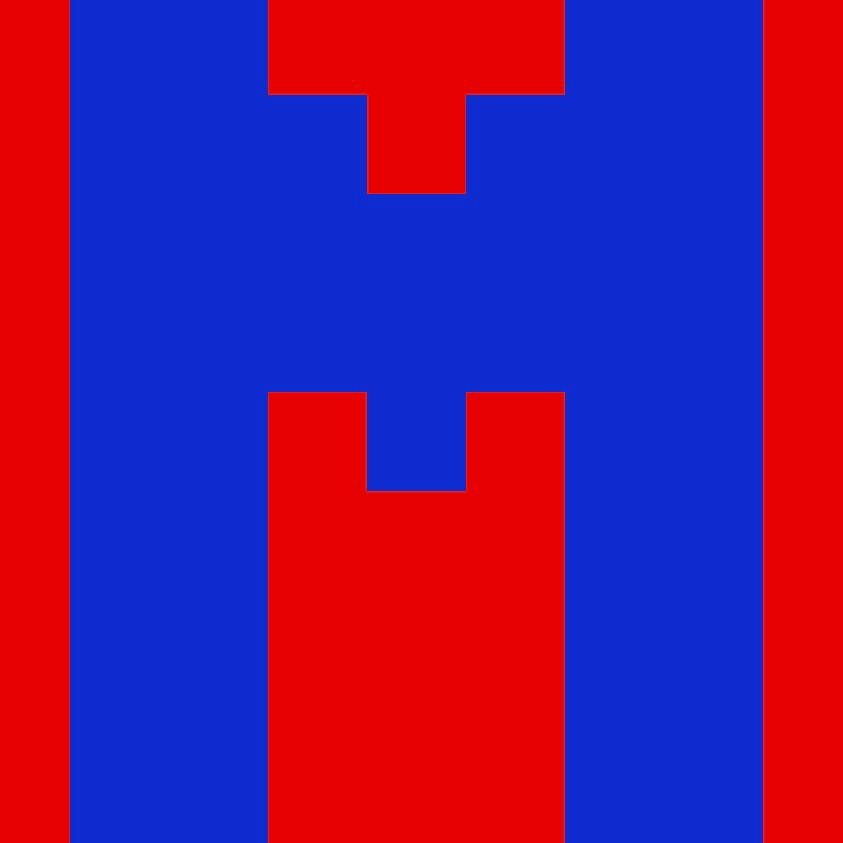 Personalized Letter Cube Art - Letter M