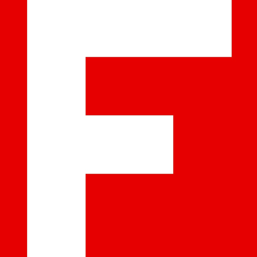 Personalized Letter Cube Art - Letter F