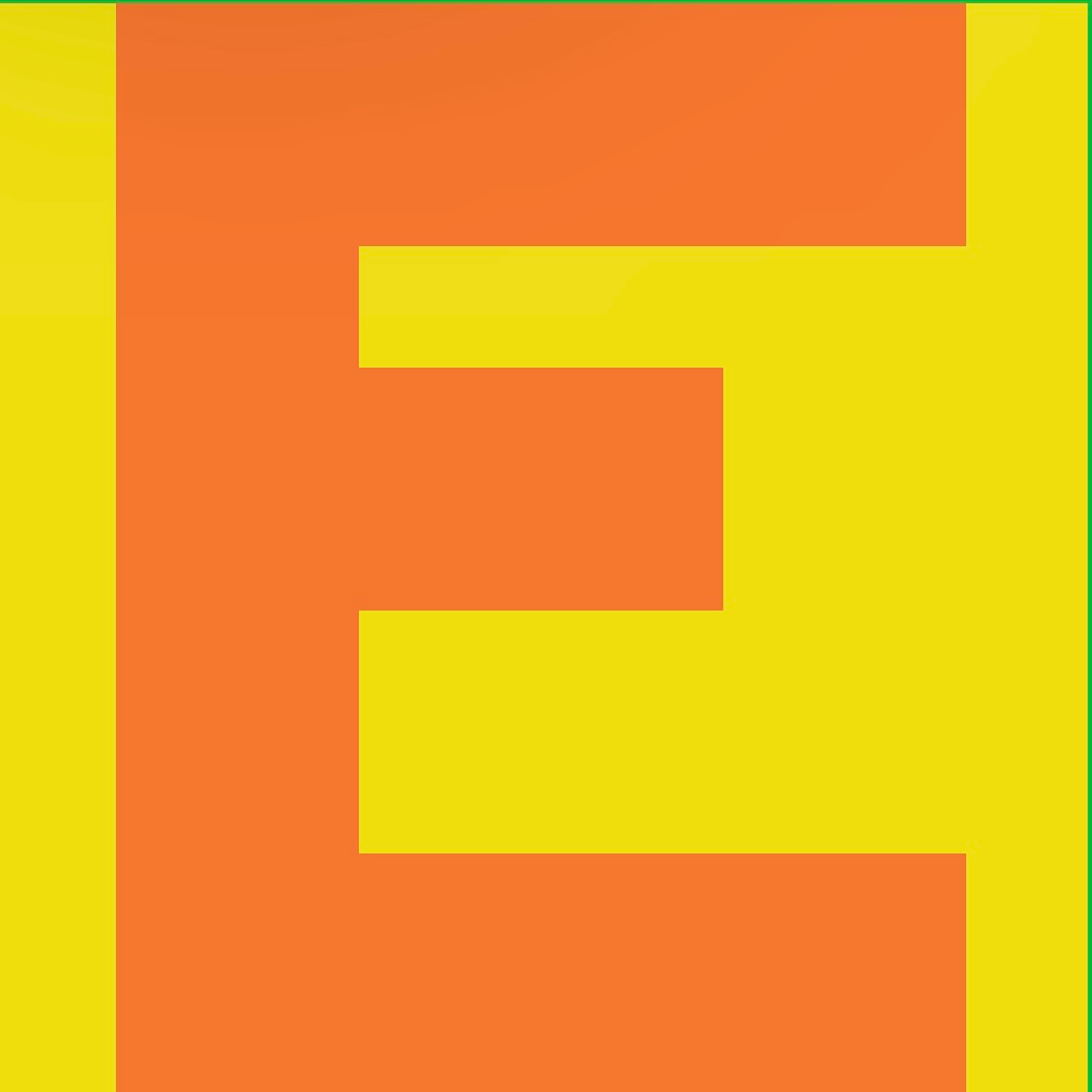 Personalized Letter Cube Art - Letter E
