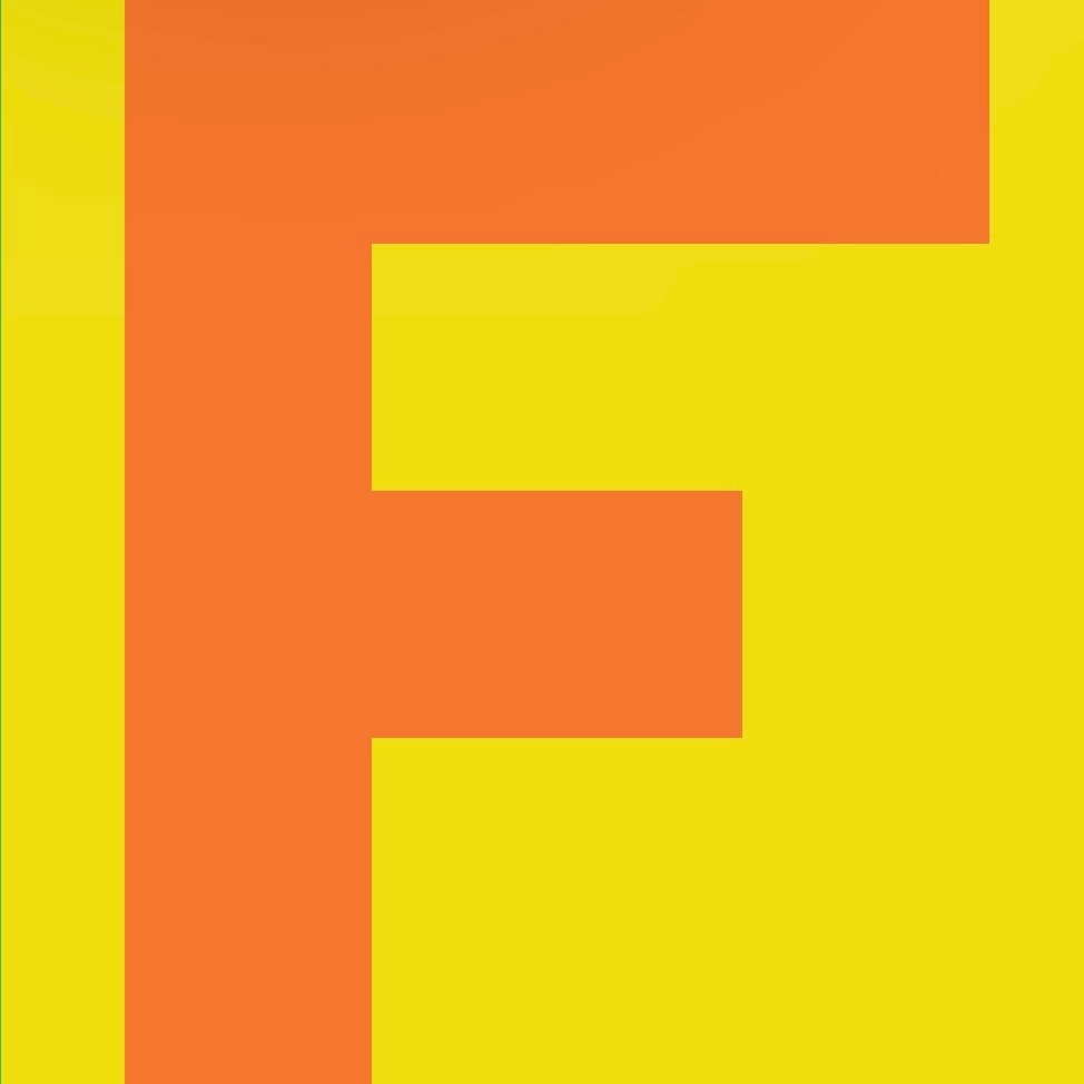 Personalized Letter Cube Art - Letter F