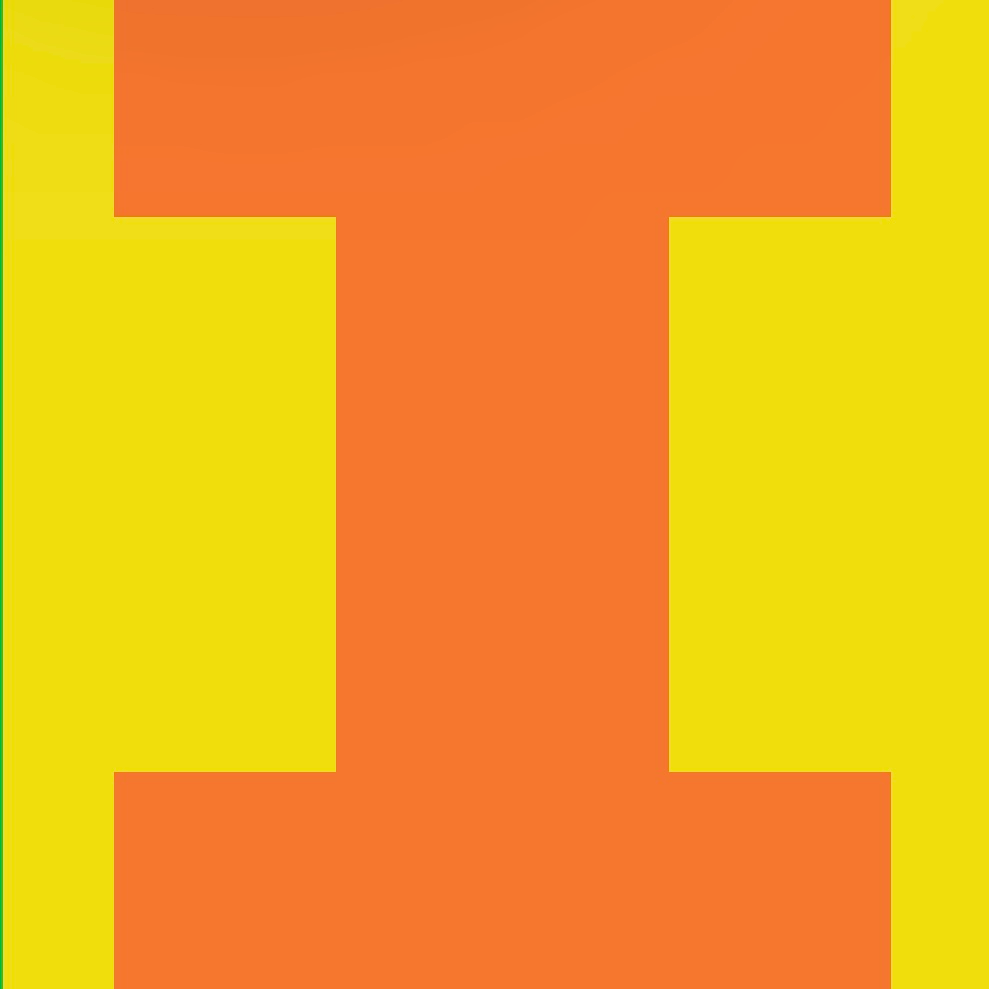 Personalized Letter Cube Art - Letter I