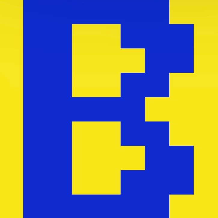 Personalized Letter Cube Art - Letter B