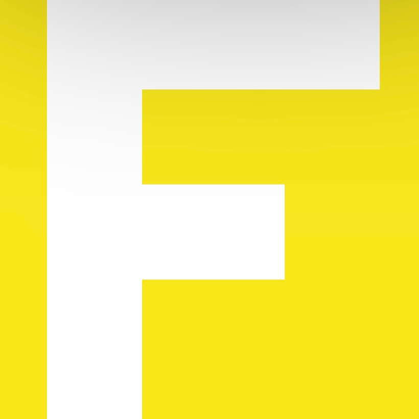 Personalized Letter Cube Art - Letter F