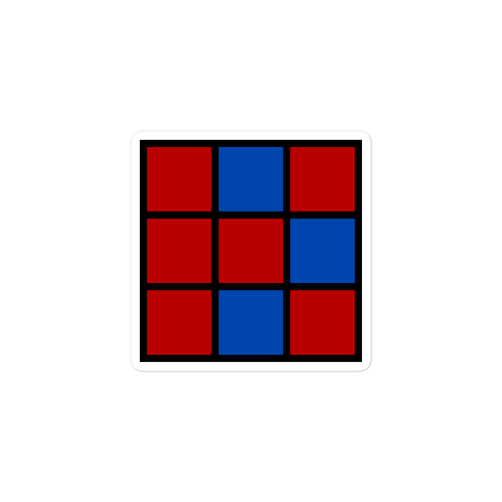 The K Cube Sticker