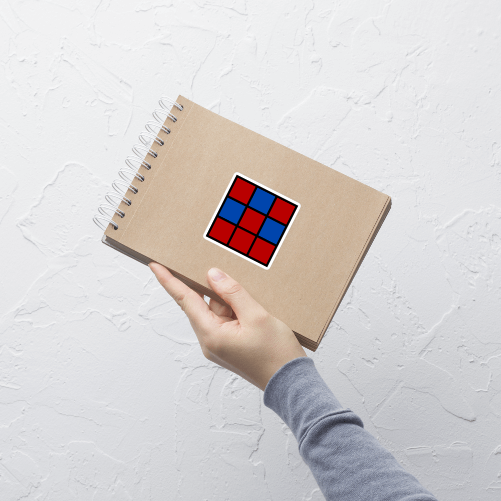 The K Cube Sticker