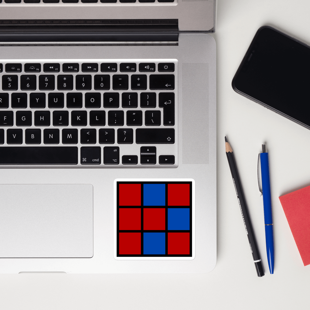 The K Cube Sticker