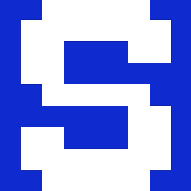 Personalized Letter Cube Art - Letter S