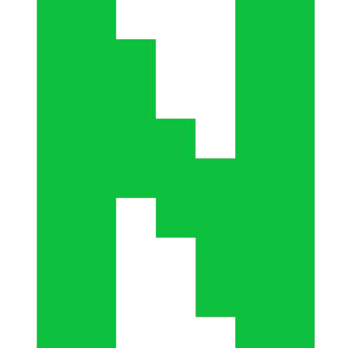 Personalized Letter Cube Art - Letter N