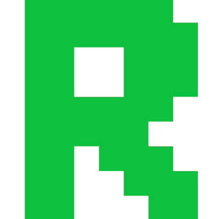 Personalized Letter Cube Art - Letter R
