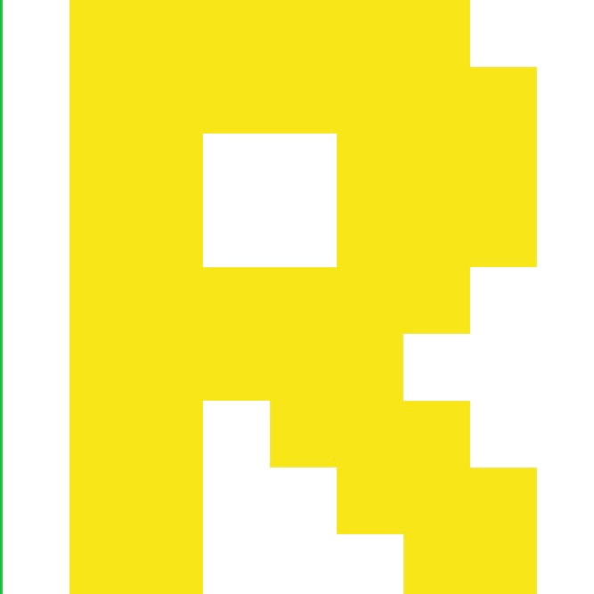 Personalized Letter Cube Art - Letter R